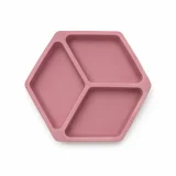 Hexagonal Silicone Divided Plate - view 1