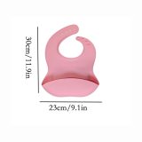 Silicone Baby Bib with Catch Pocket - view 3