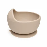 Silicone Baby Suction Bowl with Raised Rim - view 1
