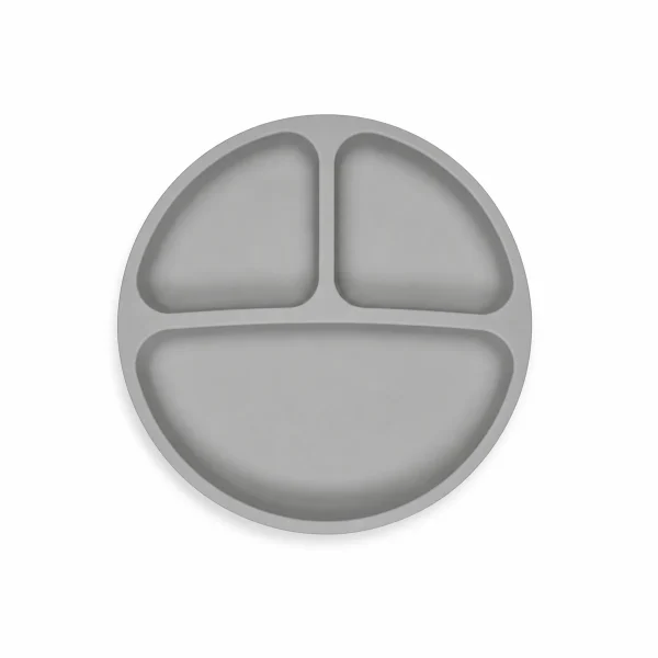 Round Silicone Divided Plate