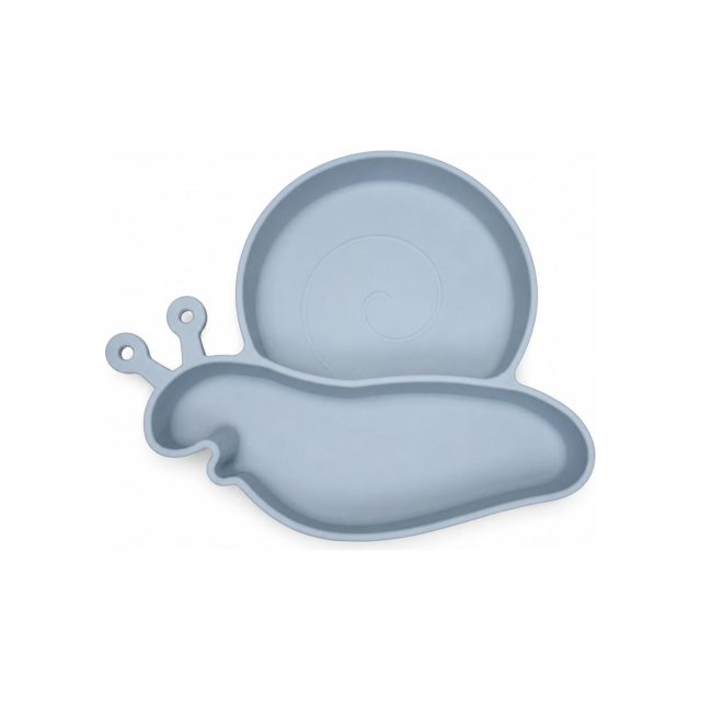 Snail-Shaped Silicone Divided Plate