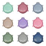 Turtle-Shaped Silicone Divided Plate - view 2